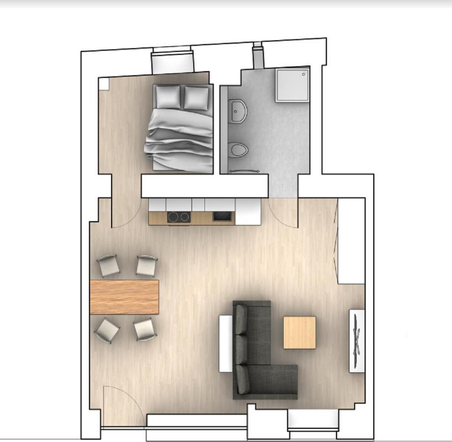 Neue 2-Zi-Apartment 15 Min Entfernung Zum Hbf Und Brandenburger Tor Berlim Exterior foto